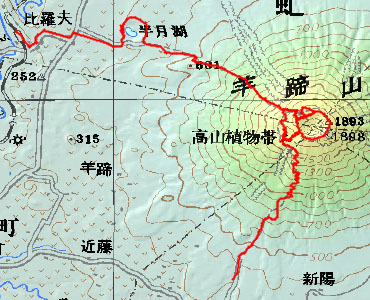 地勢図