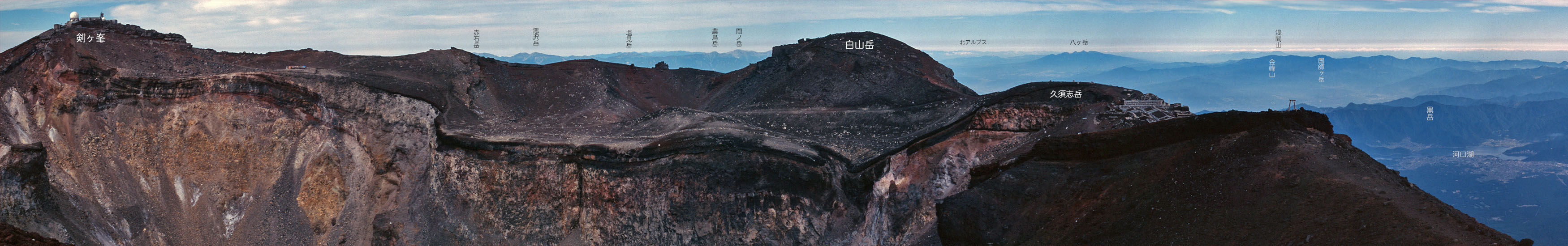 Panoramic View from Fuji Izugatake