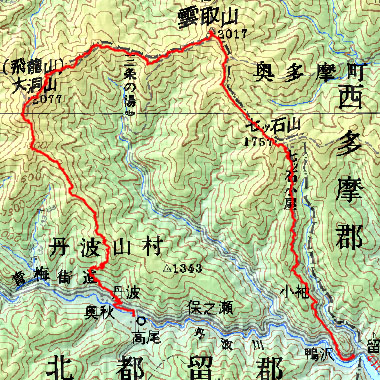 地勢図