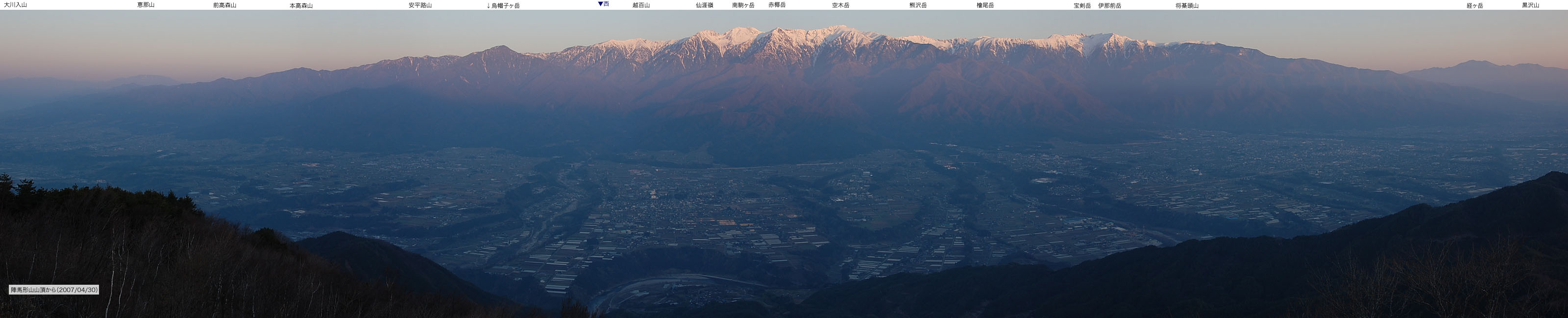 Panoramic View from Jinbagatayama