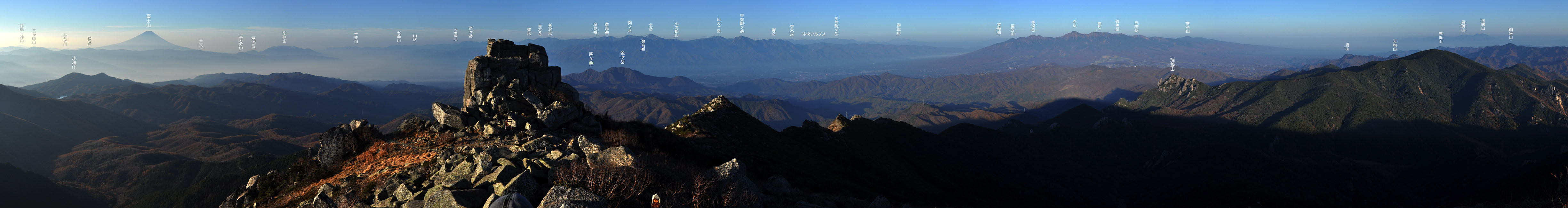 Panoramic View from Kinpusan