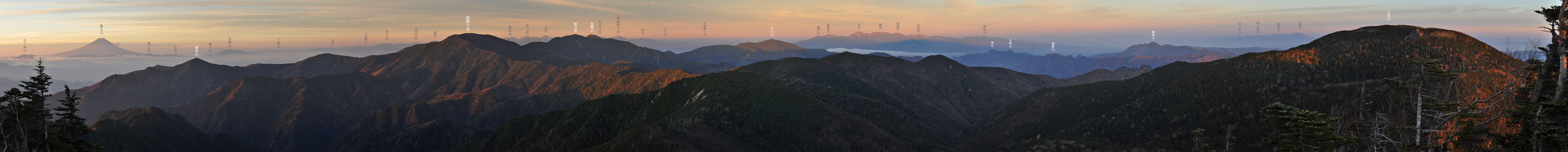 Panoramic View from Kobushigatake